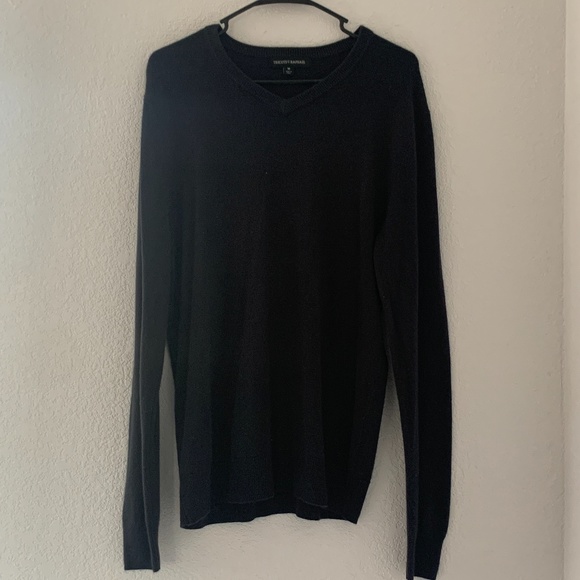 Tricots St Raphael Black Knit Long Sleeve Sweater - Picture 1 of 5